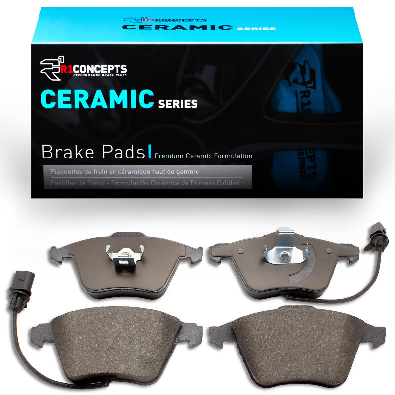 Audi A4 Quattro Brake Pads - Front - R1 Concepts - Ceramic - `00-`11